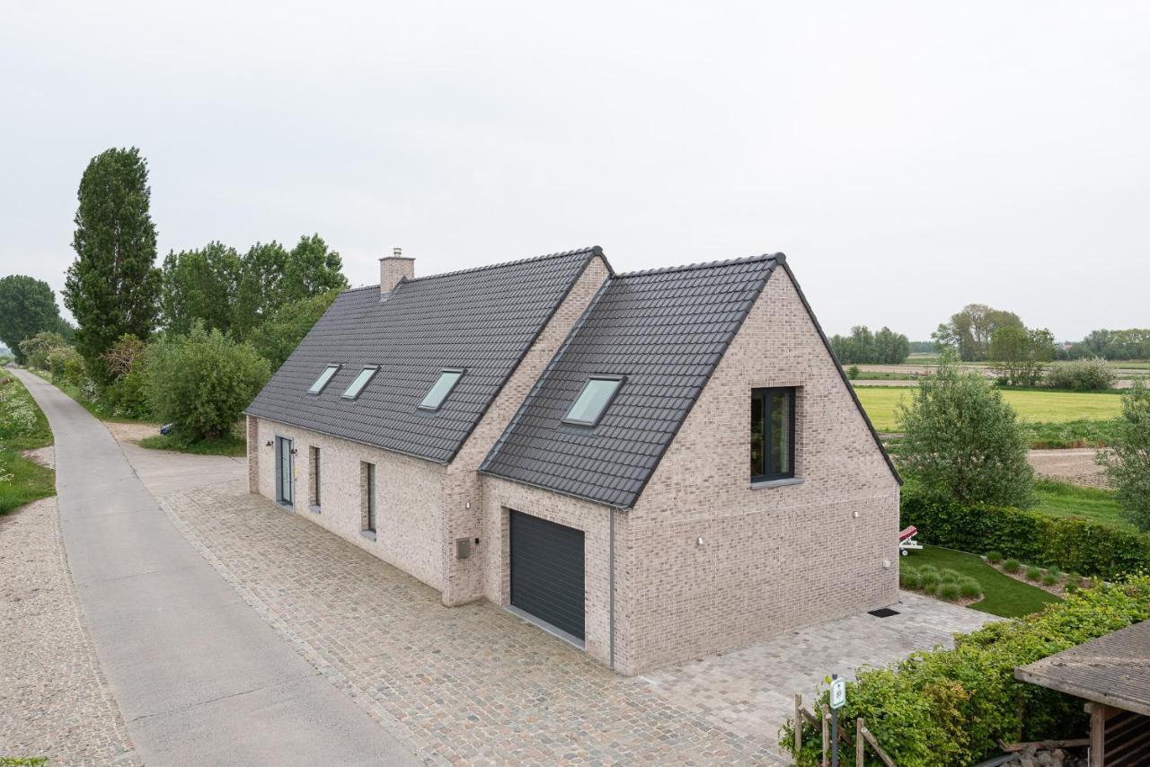 Villa Polderwoning 'Cleylantshof' Sint-Laureins Exterior foto