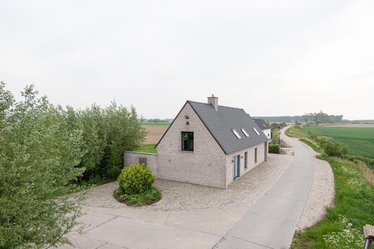 Villa Polderwoning 'Cleylantshof' Sint-Laureins Exterior foto