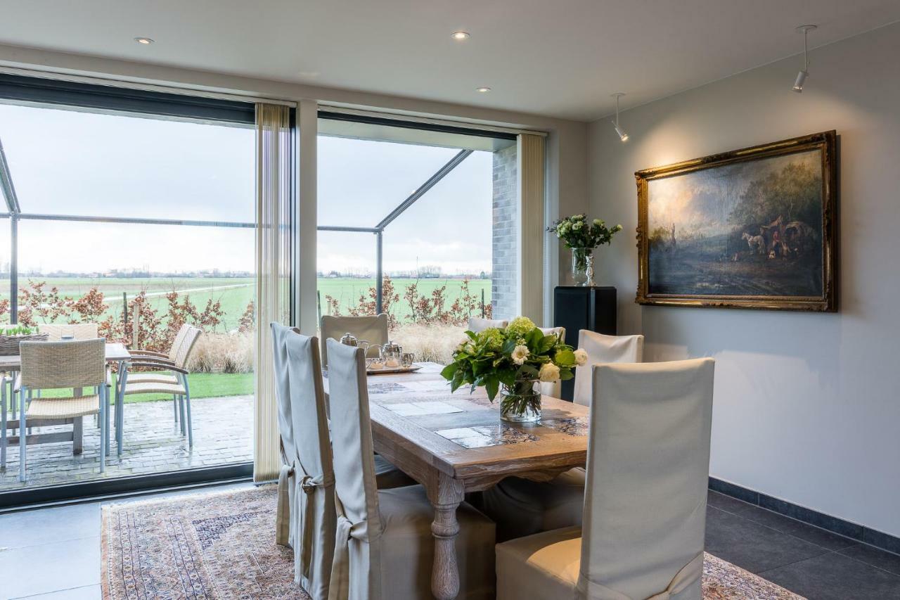 Villa Polderwoning 'Cleylantshof' Sint-Laureins Exterior foto